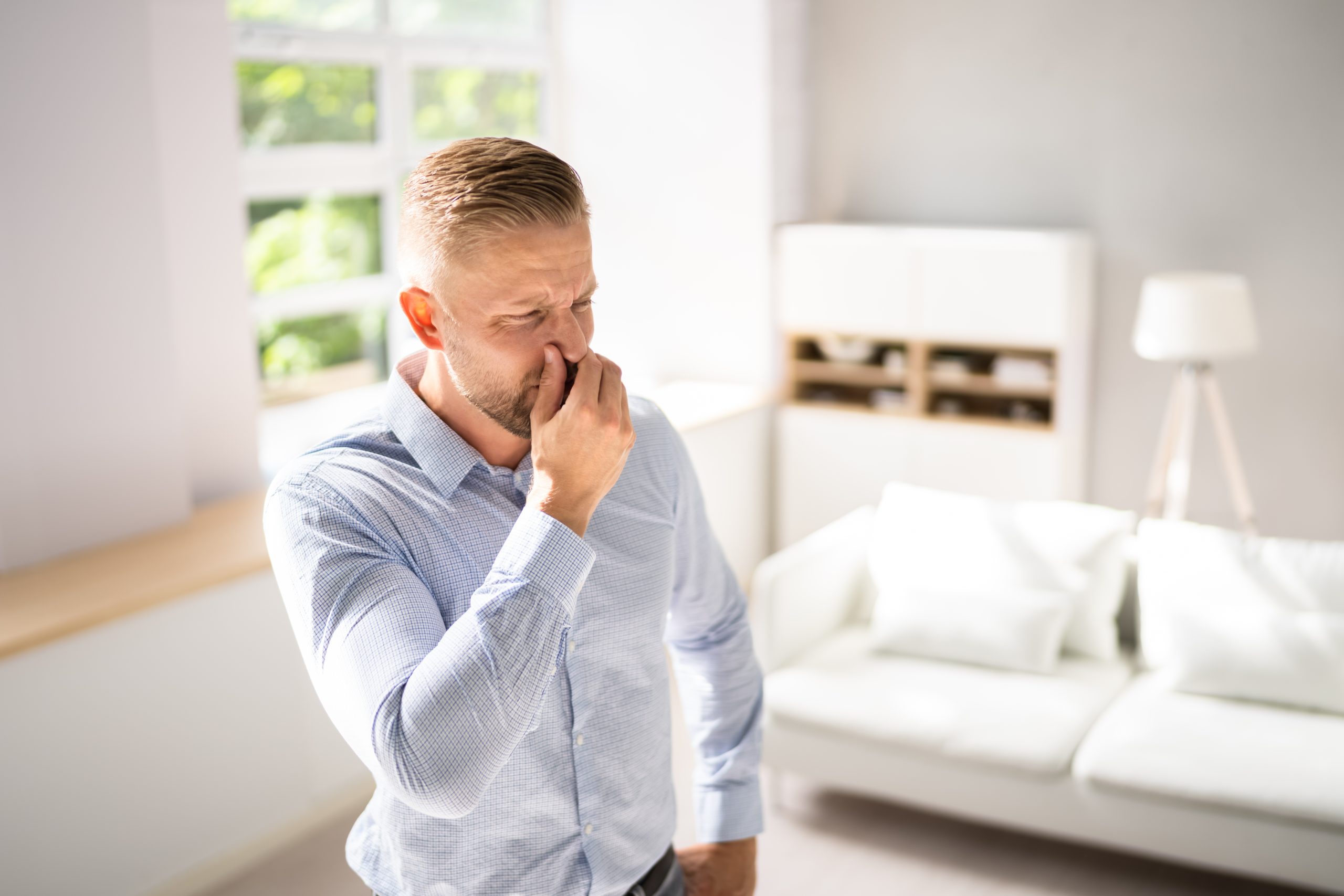 AC Smells Musty Or Odor From Air Conditioner In House